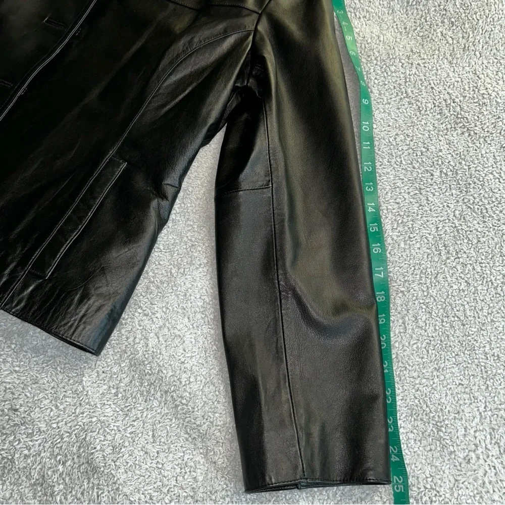 Women's Black Leather Jacket